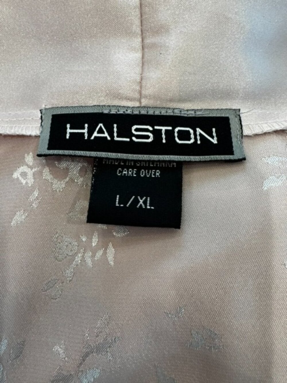 Halston Pink Robe L/XL - Picture 6 of 8